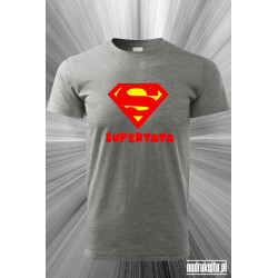 Koszulka "Super Tata" ze znakiem Supermana